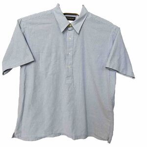 Vintage 80’s Link Sport Polo Henley Hybrid Golf Shirt‎ Mens XXL Made In USA